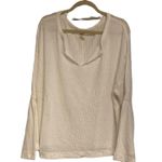 We The Free pullover blouse loose fit distressed size large Photo 0