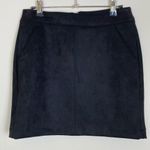 VERO MODA Faux Suede Mini Skirt with Back Zip Size XS (H13) Photo 0