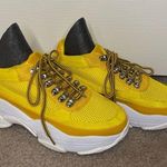 Jeffrey Campbell Hotspot Yellow Platform Chunky Dad Sneakers Photo 0