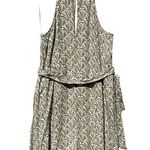 Anthropologie Women’s Maddie High-neck belted Fern Print Belted Romper Photo 4