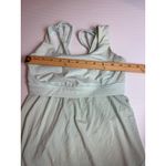 Lululemon  Light‎ Green Workout Dress Athletic Tank Top Activewear stained size 4 Photo 1