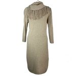 Alice + Olivia  Cashmere Sweater Dress with Scarf Photo 2