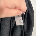 Cato  Women's Solid Black Sleeveless Button Down Collared Maxi Floor Dress 26W Photo 4