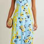 La Ligne Silk Floral Maxi Dress Size XXS Photo 0