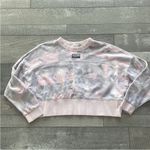 Adidas Size Large Pink Camouflage Crewneck Sweatshirt. Photo 6