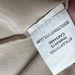 Trina Turk Helinda Silk Tie-Front Blouse Beige Tan Long Sleeve Size Small Photo 11