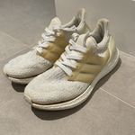 Adidas women ultra boost size 6.5 white fabrics sneakers fitness workout shoes Photo 2