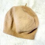 Free People 100% Wool Beret Hat One Size Camel Tan Photo 2