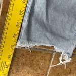 American Eagle  Outfitters curvy mom jean light Blue Distressed Straight Leg Photo 7