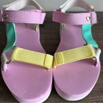 Stoney Clover Lane Stoney Clover Pink Women’s Strap Platform Sandals Size 9 Photo 4