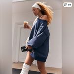 Free People NWOT  movement one to beat pullover in blue Photo 5