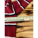 American Living Women Red Pullover Sweater Cotton 1/4 Zip Long Sleeve Size Large Photo 4