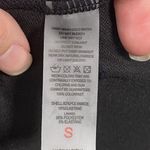 Womens Swimsuit Small One Piece Black with White Stripes Minimalist Classic Photo 2