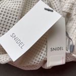 NWT snidel elegant sleeveless irregular waisted hollow shirt dress Size 0 Photo 4