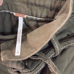 Free People  Army Green Paper Bag Tie Waist Splendor in the Grass Skirt Size 12 Photo 3