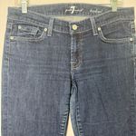 7 For All Mankind Bootcut Women Stretch Jeans Sz 30 Signature Wave Pocket Design Photo 1