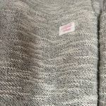 Simply Southern  Terry Textured Long Sleeve Gray & Blue Weekend Top‎ Size Medium Photo 1