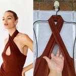 With Jean With Jéan Lena Dress in Brown medium Photo 2