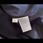 Doncaster  Navy & Silver Silk Blend Plaid Jacket Size 10 Photo 4