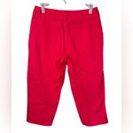 Chadwick's Real Comfort by Chadwick’s Red Women's Capri Pants. 100% Cotton. Size 14 Photo 2