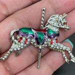 Vintage Regency Acessories Carousel Horse Brooch New (Old Stock) Photo 5