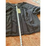 True Craft NWT  Grey Cotton Women’s Blouse Size 3X Photo 4