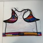 Gear Bunch 2XL Womens Racerback Sports Bra Knit Crochet Print Medium Impact Size 2X Photo 6