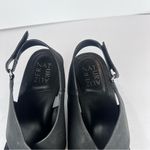 Naturalizer  Women’s Black Leather TREASURE SLINGBACK DRESS SANDAL Sz 9W Photo 2