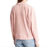 Topshop Ribbed Velour Half Zip Sweatshirt 4-6 NWT Photo 2