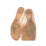 Valentino Garavani  Blush Pink Leather Flats Bow Knot Detail Size 37.5 / 7 Photo 6