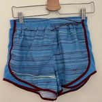 Nike Tempo Shorts Striped Blue and Maroon Size Small Photo 0