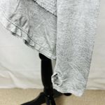 We The Free Free People  Gray Long Sleeve Thermal Waffle Knit Top Sz XS Photo 7