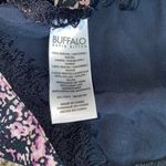 Buffalo David Bitton women’s medium gossamer lace trim romper Photo 6