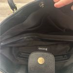 Bueno  Black leather tote bag with gold hardware #leatherbag Photo 3