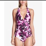 Calvin Klein Women's Side-Pleated Halter One-Piece Photo 11