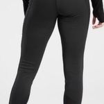 Athleta Black Peak Hybrid Fleece Tights Size Small Running Training Winter Photo 1