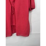 St. John St. John Santana Knit 2 Piece Top Jacket Set Mature Minimalist Women M/12 Pink Photo 5