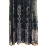 Free People HTF  Maxi Dress 6 NWT Belladonna Black Dark Academia Etherial Lolita Photo 4