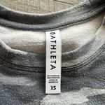 Athleta Balance Grey Camouflage Activewear Pullover Sweatshirt Size XS Photo 3