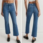 Madewell NEW Kick Out Crop Jeans in Cherryville Wash: Raw-Hem Edition, 24 Photo 1