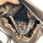 B Makowsky Womens Leather Crossbody Bag Brown Minimalist Old Money Retro Luxe Photo 7