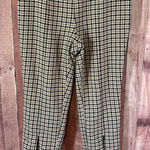 Who What Wear  Black‎ And White Houndstooth Print Pull On Pants Size 12 Photo 0