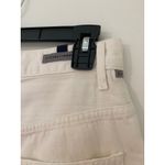 Citizens of Humanity  White Denim Jean Short Raw Hem Camp Pocket EUC 26 Photo 5