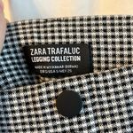 ZARA  High Rise Stretchy Super Skinny Checkered Gingham Plaid Legging Pants Photo 5