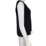 Geoffrey Beene women's XL black stretchy sleeveless casual top spring summer Photo 3