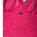 PINK - Victoria's Secret  Hot Pink Lace Bralette Photo 2