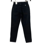 Aritzia Sunday Best Zola Mom Jeans High-Waisted Tapered Denim Black Size 00 Photo 3