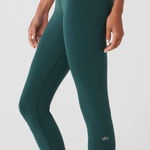 Alo Yoga  Teal High Rise Leggings Sz S Photo 0