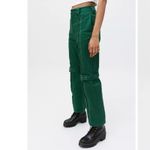 Urban Outfitters  x X-girl NEW Medium Inside‎ Out Buckle Pant Green Streetwear Photo 2