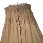 Universal Threads Universal Thread Tiered Pocket Midi Skirt Size XL Tie Waist Peasant BOHO Flowy Photo 2